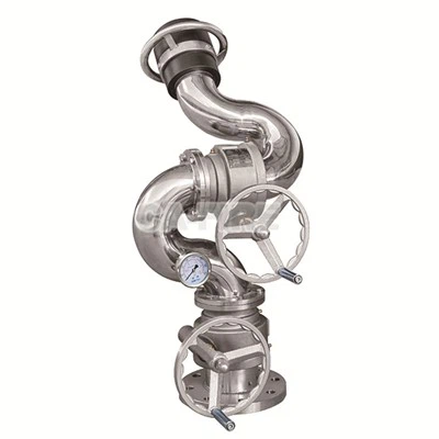 Sterowanie pokrętłem Monitor wody przeciwpożarowej do walki